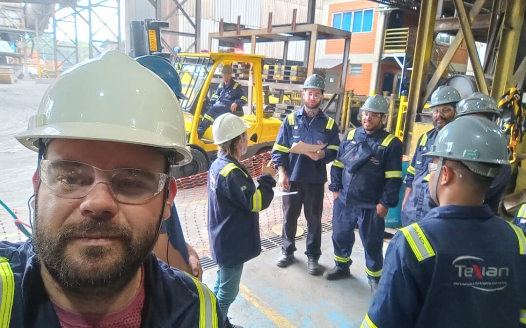 Texian Realiza DDS Sobre o Abril Verde na Tupy em Joinville/SC
