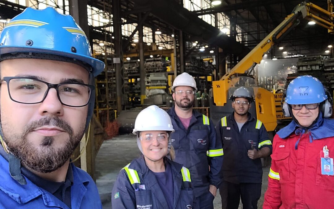 Texian é Parabenizada pelo Corpo de Bombeiros Civil da Tupy durante visita técnica